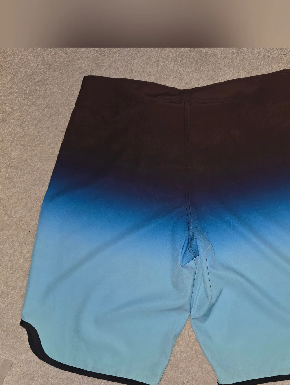 NWT Beach Standout Men’s Ombre Blue Swim Beachy Boardshorts By Narcizo SIZE L
